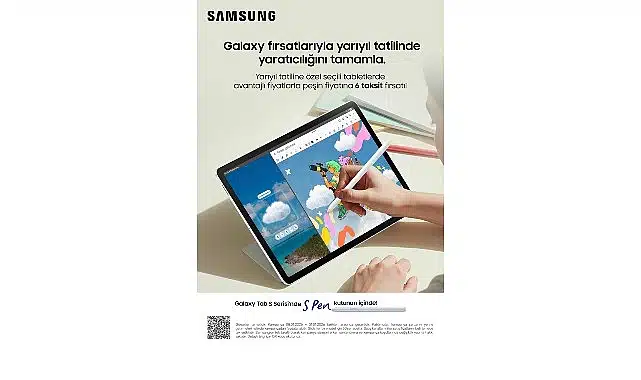 Samsung’dan sömestr tatiline özel Galaxy Tab S10 FE tabletlerde indirim avantajı