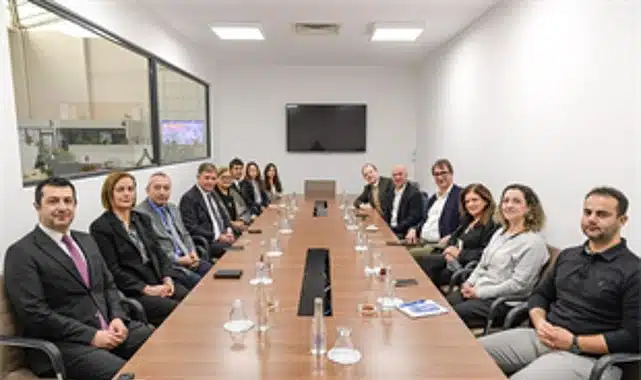 Başkan Dr. Cemil Tugay’a Floransa heyetinden ziyaret