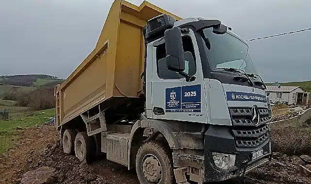 Derince Tahtalı Mahallesi’ne stabilize yol