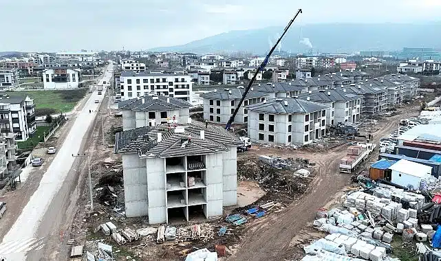 Kartepe Kent Konut Evleri’nde ilerleme yüzde 51