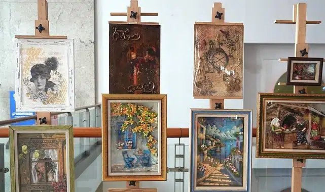 Keçiören’de Konukevi Sakinleri El Emeği Ürünlerini Sergiledi