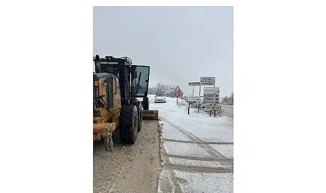 Nilüfer’de kar mesaisi