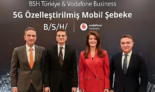 Vodafone Business ve BSH Ev Aletleri, Türkiye’de ticari kullanımdaki ilk 5G destekli akıllı fabrika uygulamasını hayata geçirdi