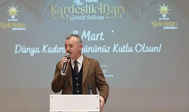 AK Partili kadınlardan “Kardeşlik İftarı”