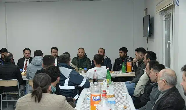 Başkan Çırpanoğlu, Kazanbel Beton Çalışanlarıyla İftar Sofrasında Buluştu