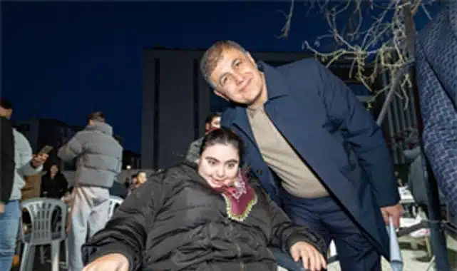 Çamdibi’nde binlerce kişilik iftar sofrası