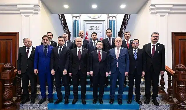 Konya Heyeti Adalet Bakanı Akın Gürlek’e Hayırlı Olsun Ziyaretinde Bulundu