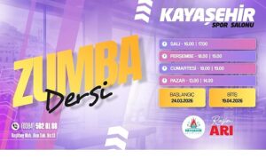 Nevşehir Kayaşehir’de Zumba Dönemi Başlıyor