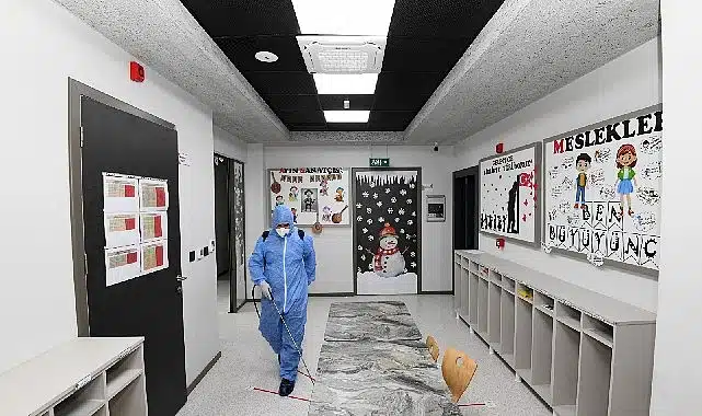 Osmangazi’deki Kreşlerde Hijyen Standardı Zirveye Çıktı